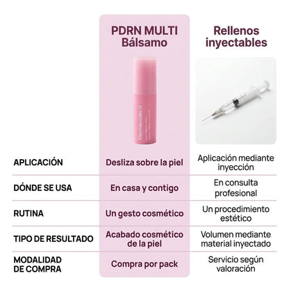 PDRN MULTI Bálsamo Volumen y Brillo Sin Agujas (1+1 GRATIS)